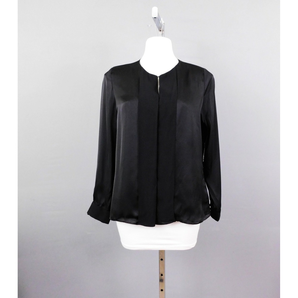 Coldwater Creek Women's Shirt, Size PM, Black, 100%‎ Polyester